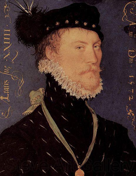 Nicholas Hilliard Portrat eines unbekannten Mannes